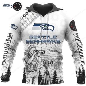 Seattle Seahawks Landscape Graphic Hoodie Seattle Seahawks Landscape Graphic Hoodie