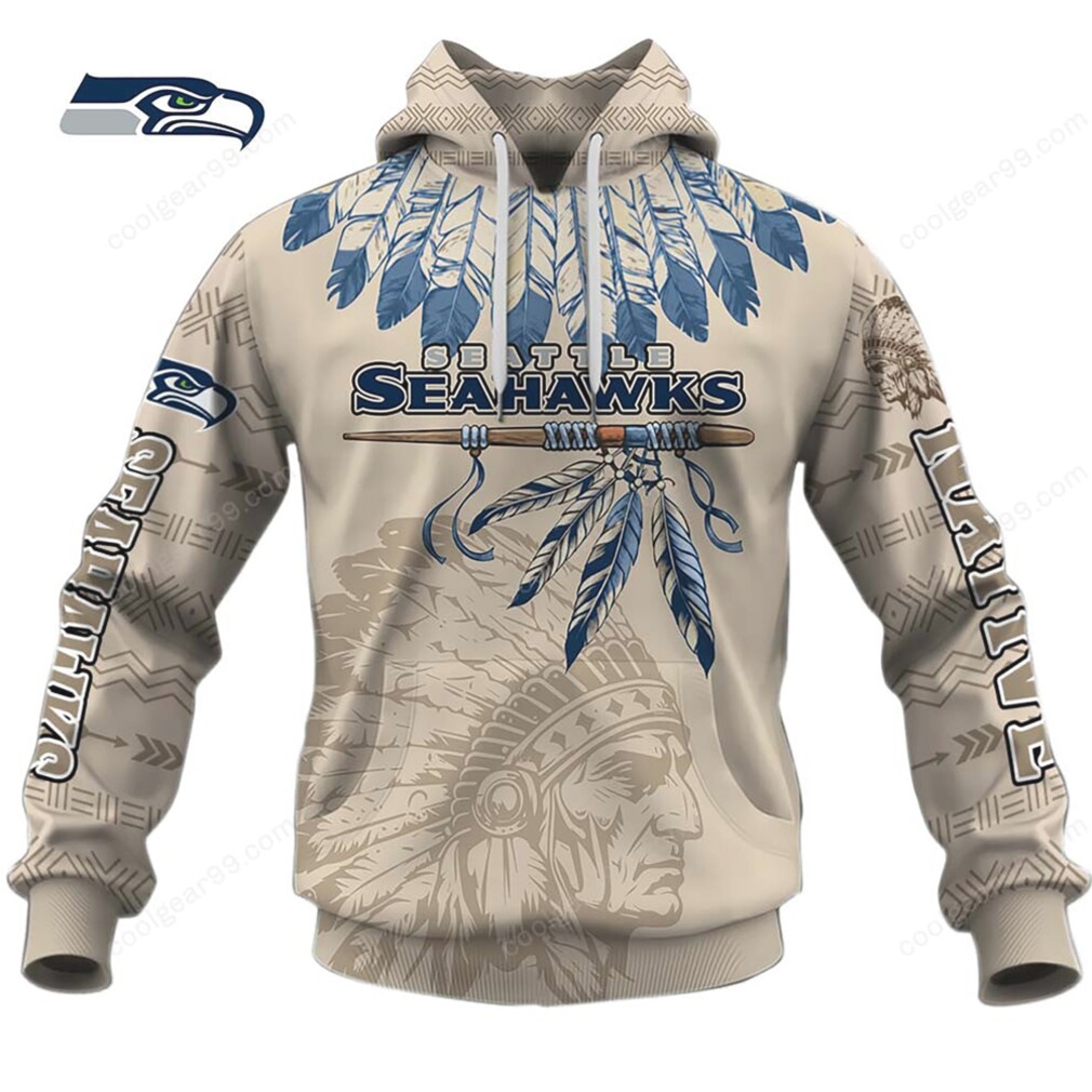 Seattle Seahawks Native American Heritage Hoodie Seattle Seahawks Native American Heritage Hoodie