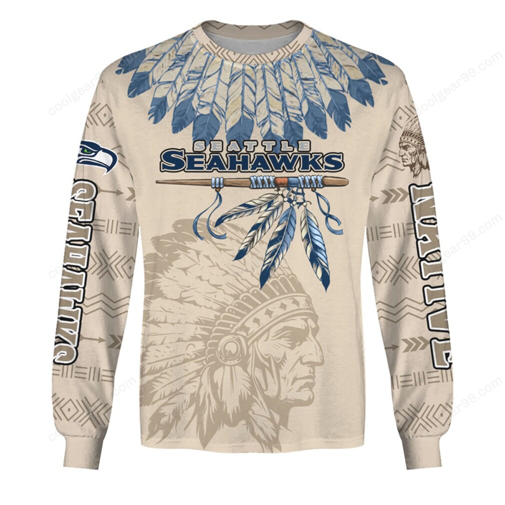 Seattle Seahawks Native American Heritage Hoodie Seattle Seahawks Native American Heritage Hoodie