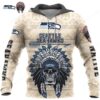 Seattle Seahawks Custom Name & Number Pullover Hoodie Seattle Seahawks Custom Name & Number Pullover Hoodie