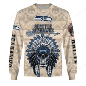 Seattle Seahawks Native American Inspired Hoodie