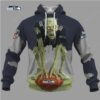 Seattle Seahawks Jesus Crown of Thorns Custom Hoodie Seattle Seahawks Jesus Crown of Thorns Custom Hoodie