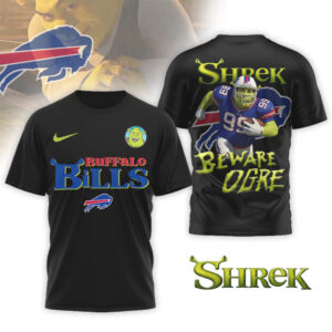 Shrek 99 Buffalo Bills Fan Gear Tee
