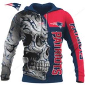 Skull & Spirit New England Patriots Fan T Shirt Skull & Spirit New England Patriots Fan T Shirt