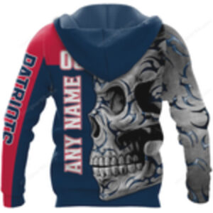 Skull & Spirit New England Patriots Fan T Shirt