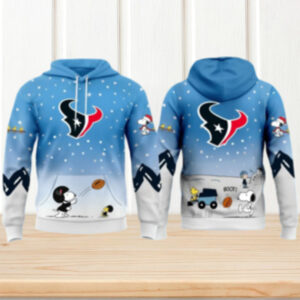 Snoopy and Woodstock Houston Texans Football Winter Hoodie