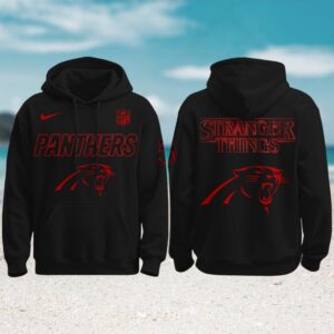 Stranger Things x NFL Panthers Limited Edition Hoodie