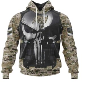 Tactical Punisher Camo Tampa Bay Buccaneers NFL Hoodie