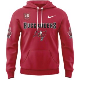 Tampa Bay Buccaneers 50th Anniversary Commemorative Hoodie
