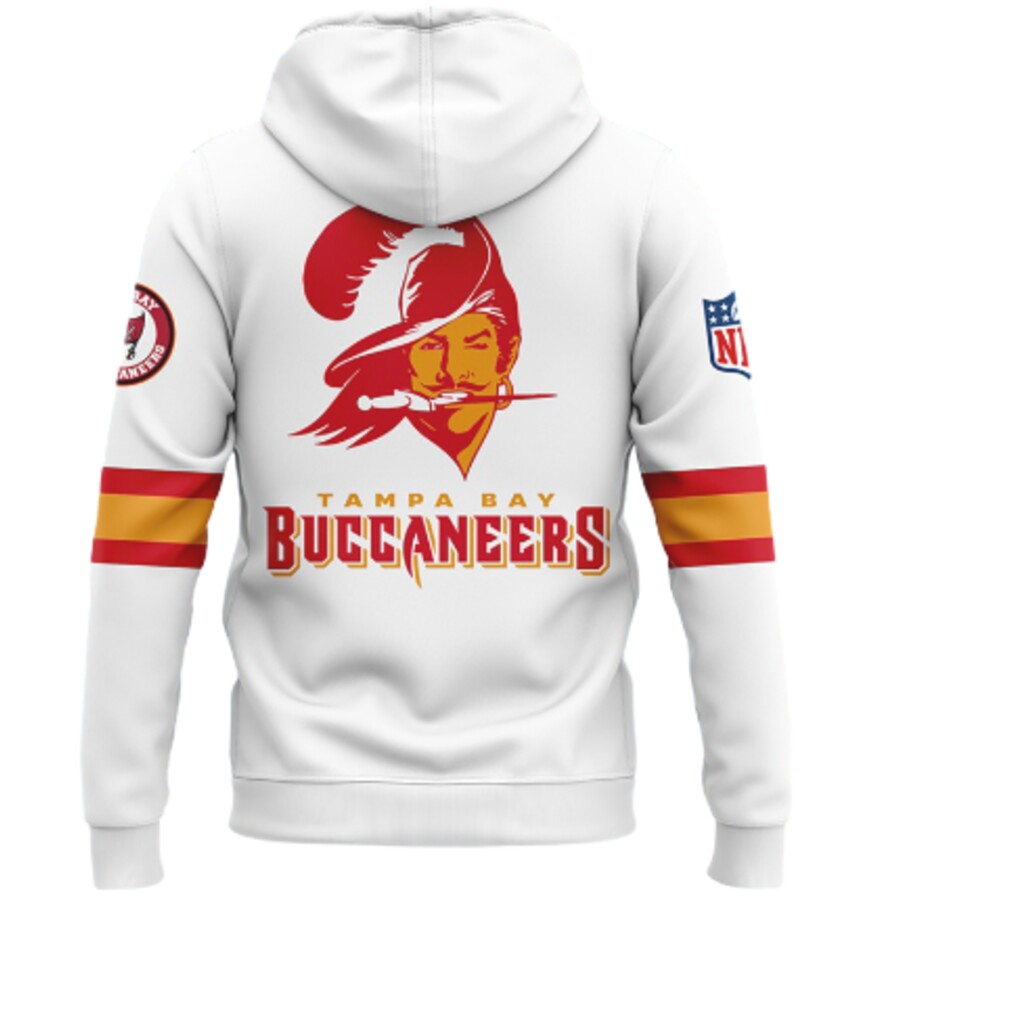 Tampa Bay Buccaneers 50th Season Commemorative Fan Hoodie Tampa Bay Buccaneers 50th Season Commemorative Fan Hoodie