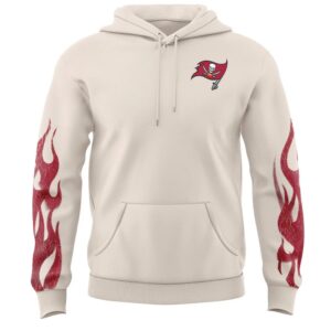 Tampa Bay Buccaneers Fire the Cannons Flame Fan Hoodie