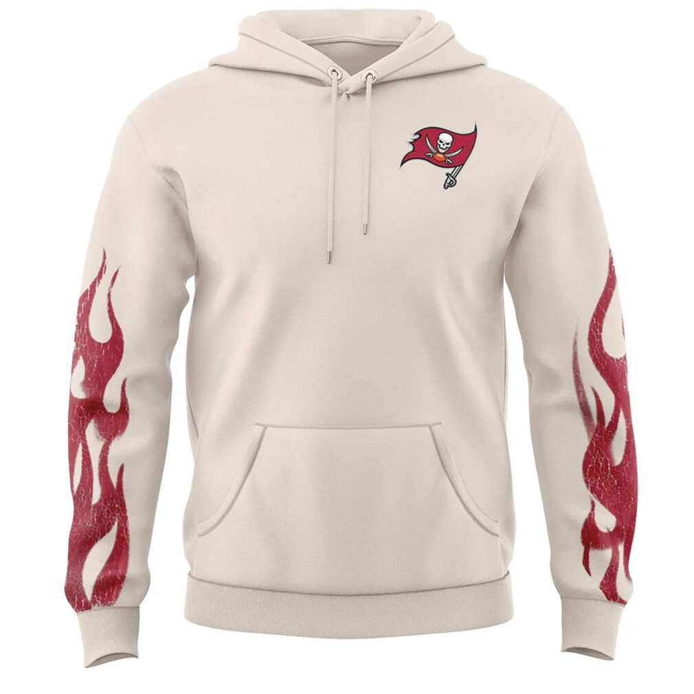 Tampa Bay Buccaneers Fire the Cannons Flame Fan Hoodie Tampa Bay Buccaneers Fire the Cannons Flame Fan Hoodie