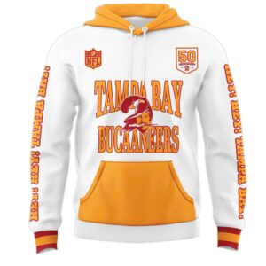 Tampa Bay Buccaneers NFL 50th Anniversary NFL Hoodie