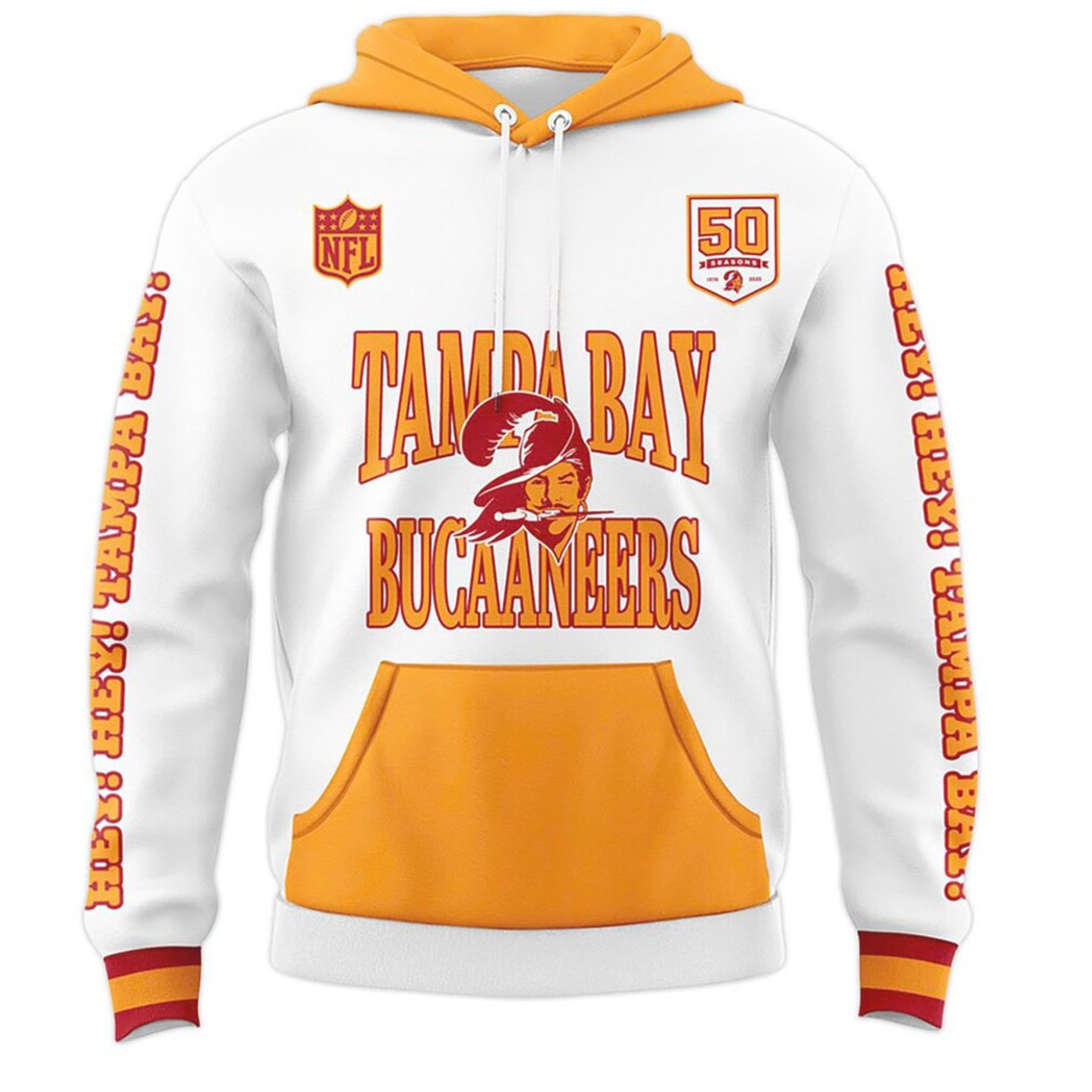 Tampa Bay Buccaneers NFL 50th Anniversary NFL Hoodie Tampa Bay Buccaneers NFL 50th Anniversary NFL Hoodie