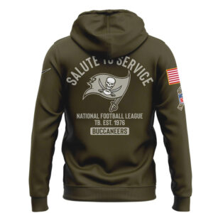 Tampa Bay Buccaneers Salute to Service Performance Hoodie Tampa Bay Buccaneers Salute to Service Performance Hoodie