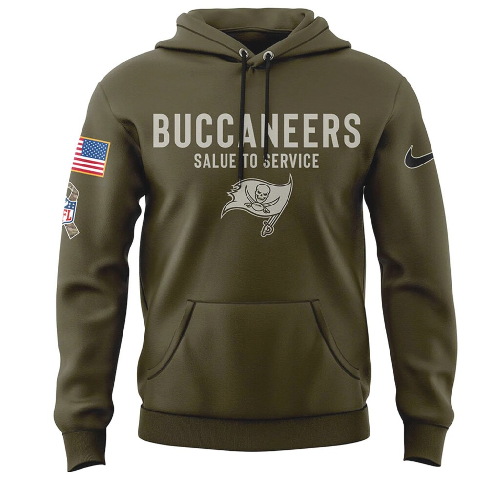 Tampa Bay Buccaneers Salute to Service Performance Hoodie Tampa Bay Buccaneers Salute to Service Performance Hoodie