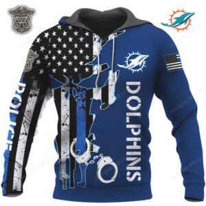 The Thin Blue Line Miami Dolphins Collection Honor & Team Spirit
