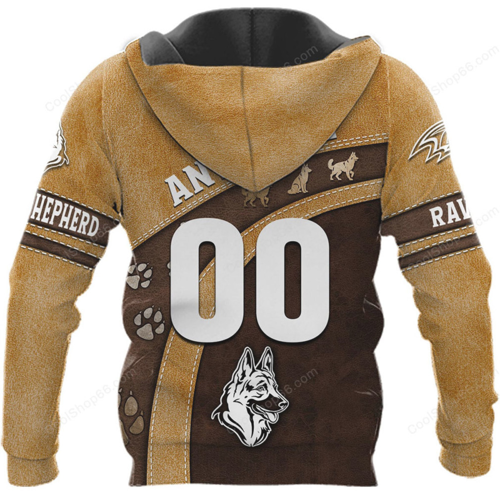 The Ultimate German Shepherd Ravens Hoodie The Ultimate German Shepherd Ravens Hoodie