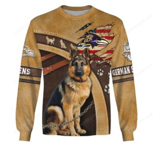 The Ultimate German Shepherd Ravens Hoodie