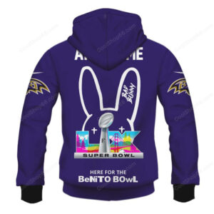 The Ultimate Ravens x Bad Bunny Fan Hoodie