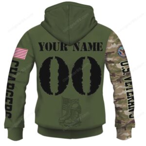 The Ultimate U.S. Veteran Chargers Camouflage Gear Hoodie The Ultimate U.S. Veteran Chargers Camouflage Gear Hoodie
