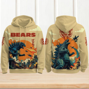 Tokyo Meets Chicago Streetwear NFL Fan Hoodie