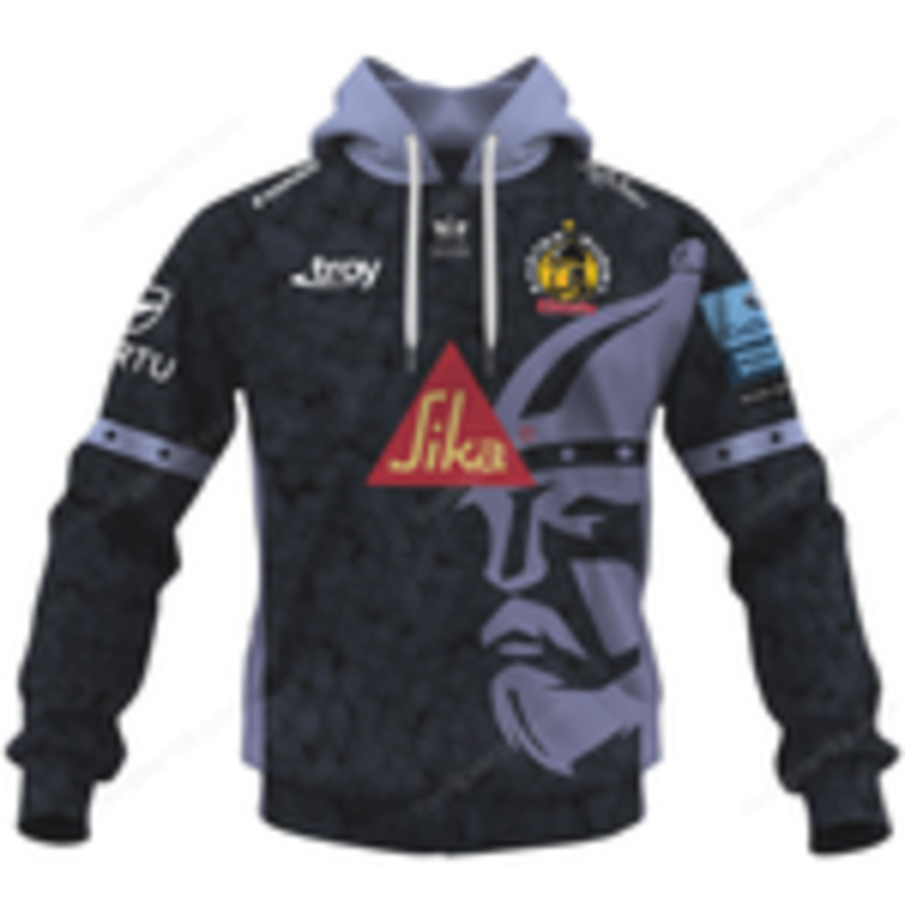 Troy & Kensa Heat Pumps Branded Rugby Jumper Super Bowl Hoodie Troy & Kensa Heat Pumps Branded Rugby Jumper Super Bowl Hoodie