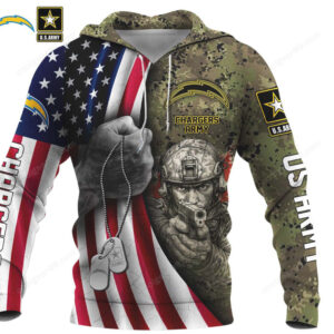 US Army Chargers Camouflage Hoodie