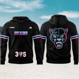 Vice U 305 Panthers Logo Team Football Hoodie