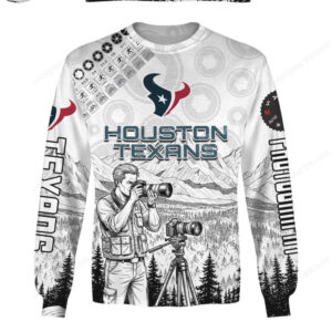 Photographer Graphic Houston Texans Flag Hoodie