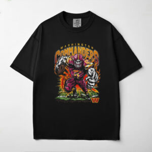 Warren Lotas X Washington Commanders Fire The Cannons Skull Nfl Shirt