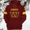 Washington Commanders Firefighter Appreciation Day 2025 Hoodie Washington Commanders Firefighter Appreciation Day 2025 Hoodie