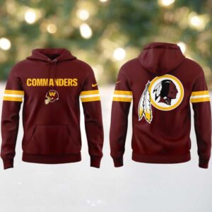 Washington Commanders Fanatics Outline Pullover Hoodie