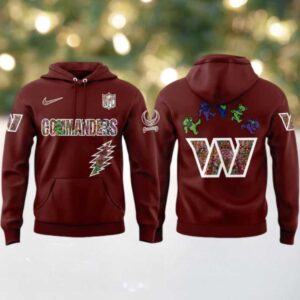 Washington Commanders Grateful Dead Night 2025 Hoodie