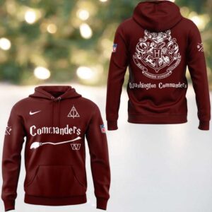Washington Commanders Hogwarts House Crossover Hoodie
