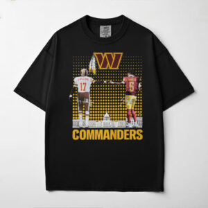 Washington Commanders Jayden Daniels & Terry McLaurin Homage NFL Jam Tri Blend T Shirt