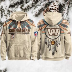 Washington Commanders Native American Heritage Month Hoodie Washington Commanders Native American Heritage Month Hoodie