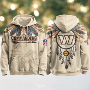 Washington Commanders Native American Heritage Month Hoodie