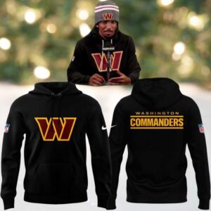 Washington Commanders Primetime Club Logo Hoodie.