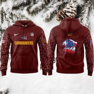 Washington Commanders Puerto Rican Heritage Pullover Hoodie Washington Commanders Puerto Rican Heritage Pullover Hoodie