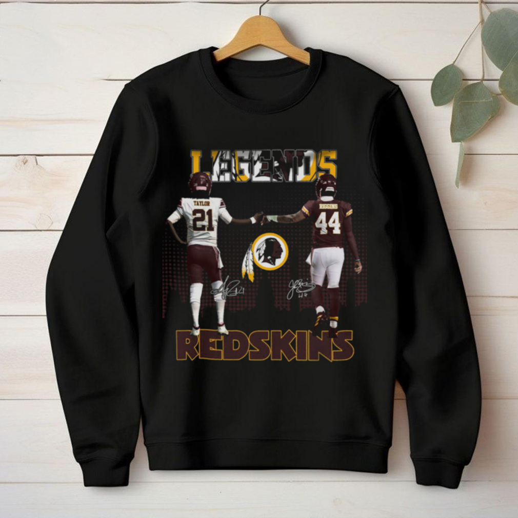 Washington Redskins 'The Legends' T Shirt Sean Taylor #21 & John Riggins #44 Washington Redskins 'The Legends' T Shirt Sean Taylor #21 & John Riggins #44