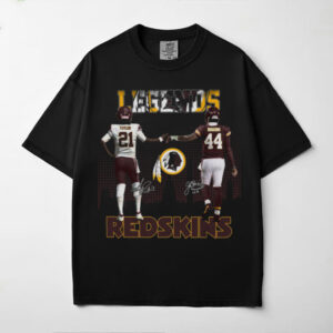 Washington Redskins 'The Legends' T Shirt Sean Taylor #21 & John Riggins #44