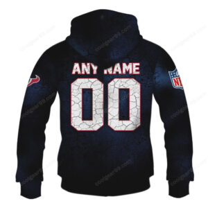 I Bleed Texans Blue Red NFl Hoodie