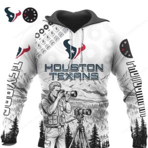 Photographer Graphic Houston Texans Flag Hoodie