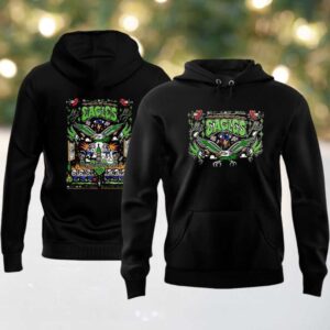 eEcYaToJ Philadelphia Eagles fly Eagles fly Hasta La Muerte 2025 art Hoodie