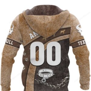 American Flag Pit Bul NFL Team Football Graphic Hoodie American Flag Pit Bul NFL Team Football Graphic Hoodie