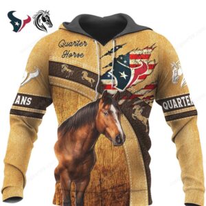 Quarter Horse Western Graphic Pullover NFL Hoodie