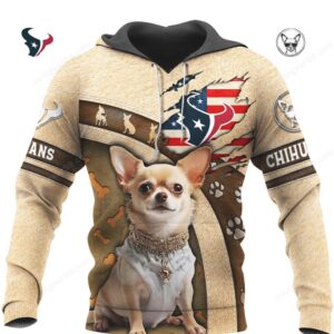 Houston Texans Chihuahua Dog Lover Hoodie