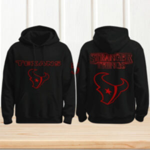 Houston Texans x Stranger Things Crossover Hoodie