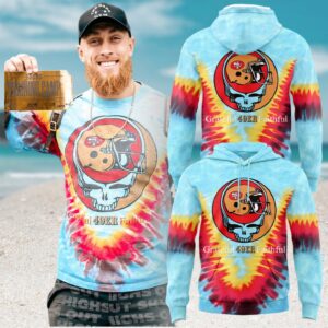 49ers Grateful Dead Haul NFL Football Hoodie 49ers Grateful Dead Haul NFL Football Hoodie